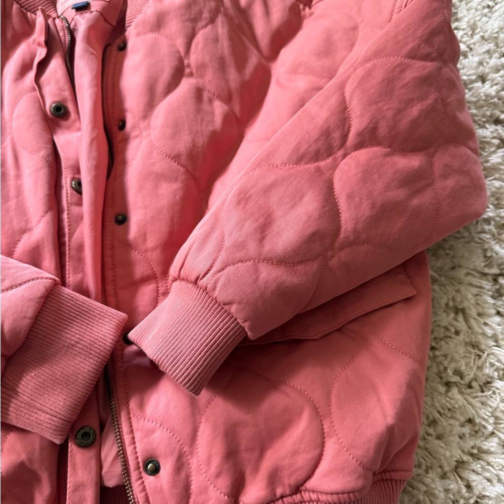 Universal Thread Pink Bomber Jacket - image 3